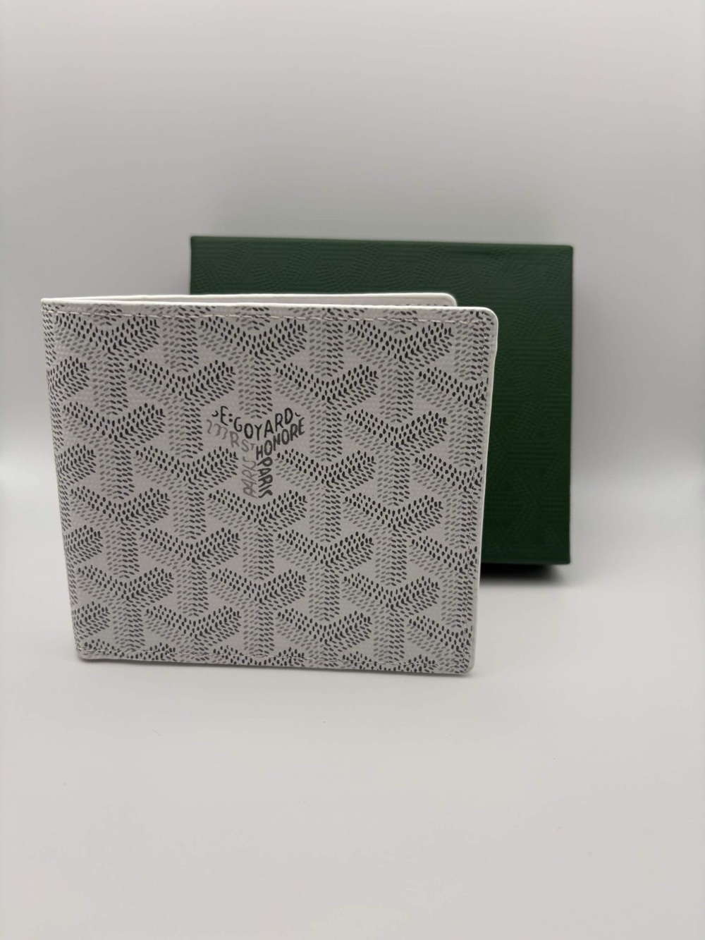 Goyard White Wallet